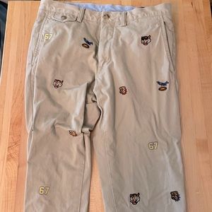 Khaki Polo Game Day Pants
